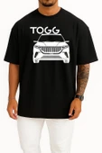 Oversize Togg T10x Yerli Oto Göğüs Tasarımlı Unisex T-Shirt thumbnail 11