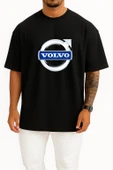 Oversize Volvo Logo Göğüs Tasarımlı Unisex T-Shirt thumbnail 9
