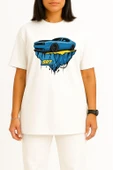 Oversize Dodge Srt Göğüs Baskılı Unisex T-Shirt thumbnail 8