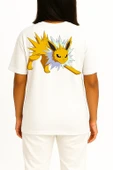 Oversize Zapdos Cep ve Sırt Tasarımlı Unisex T-Shirt thumbnail 9