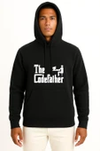 Kapüşonlu The Codefather - Bilgisayar Programcısı Göğüs Baskılı Unisex Sweatshirt thumbnail 11