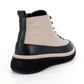 MAMMAMİA D25KB-1000 BAĞCIK VE FERMUARLI DERİ HAFİF KADIN BOT thumbnail 9