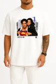 Oversize Lois And Clark Series And Season Folder İcons, Lois & Clark Göğüs Tasarımlı Unisex T-Shirt thumbnail 7