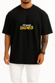 Oversize Last Minute Engineer Göğüs Tasarımlı Unisex T-Shirt thumbnail 9
