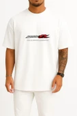 Oversize Honda Logo Honda Wave Series Car Göğüs Tasarımlı Unisex T-Shirt thumbnail 1