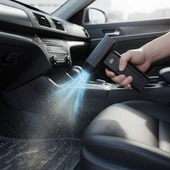 BUFFER® USB Şarjlı Güçlü Hava Üflemeli Toz Temizleyici Araç İçi, Klavye, PC ve Elektronik Cihaz Temizlik Cihazı X8 Jetfan thumbnail 1