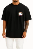Oversize Tcg Mızrak P332 Cep Tasarımlı Unisex T-Shirt thumbnail 9