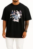 Oversize Bts Sticker N.O -Japanese Ver.- K-Pop, Group Göğüs Tasarımlı Unisex T-Shirt thumbnail 9