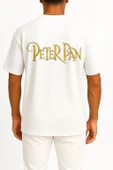 Oversize Peeter Paan Peter Pan Wendy Darling Musical Theatre Cep ve Sırt Tasarımlı Unisex T-Shirt thumbnail 2