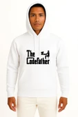 Kapüşonlu The Codefather - Bilgisayar Programcısı Göğüs Baskılı Unisex Sweatshirt thumbnail 7
