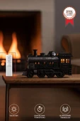 Torima H21 Siyah Tren Tasarım Ultrasonik Hava Nemlendirici ve Renkli LED 300 ml Aroma Difüzör thumbnail 1