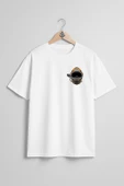 Oversize Dalgıç Başlığı - Diving Helmet Cep Tasarımlı Unisex T-Shirt thumbnail 1