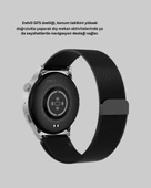 Akıllı Saat GPS Nabız Uyku Takibi Sesli Arama Titreşim Bildirimli thumbnail 5