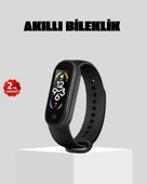 Bluetooth Akıllı Bileklik Spor Modlu Kalp Atış Takipli Uyku Analizli thumbnail 1