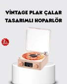 Bluetooth Hoparlörlü Gece Lambası Dijital Saatli Şeffaf Su Dalgası Işıklı Dekoratif thumbnail 1