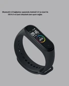 Bluetooth Akıllı Bileklik Spor Modlu Kalp Atış Takipli Uyku Analizli thumbnail 4