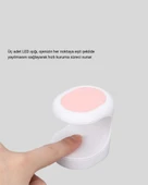 LED Mini Oje Kurutucu Taşınabilir Hızlı Kuruma Cihazı 3 LED Işıklı thumbnail 4