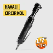 Siyah Dayanıklı Malzeme NTX4871 1/2'' Havalı Cırcır Kol 6.3 KG thumbnail 2