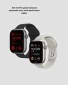 Bluetooth 5.2 Akıllı Saat Kablosuz Şarjlı Sesli Asistanlı 420 mAh Günlük Kullanım thumbnail 3