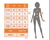 Kadın Uzun Kollu Yakalı Düğmeli Salaş Waffle Bluz thumbnail 6