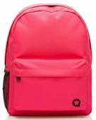 Yuga İki Gözlü Sırt Çantası Neon Pembe thumbnail 1