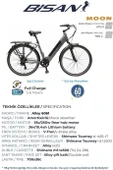 BİSAN MOON ELEKTRİKLİ BİSİKLET 47CM V 28 JANT 7 VİTES METALİK GRİ SİYAH thumbnail 5