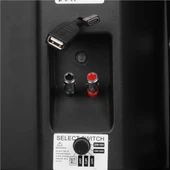 MagicVoice F-LHY5S 5.25" (13.5 CM) Hat Trafolu Duvar Tipi Sütun Hoparlör (20W RMS / 180W Peak - MP3 USB Uyumlu) - Siyah thumbnail 4