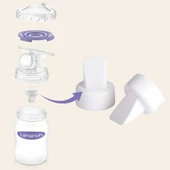 2li Elektrikli Göğüs Pompası 2'li Beyaz Valf Lansinoh ile Uyumlu thumbnail 5
