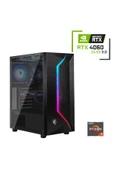 AMD RYZEN7 5700X / RTX 4060 / 32GB DDR4 / KİNGSTON 1TB 3500-2100 MB/s M2 SSD / GAMING PC thumbnail 1