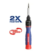 WORKPRO WP221070 9-IN-1 Profesyonel CR-V Cırcırlı Manyetik Hassas Tornavida Seti thumbnail 5