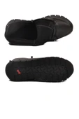 Aspor Siyah Hakiki Deri İçi Polarlı Fermuarlı Kadın Düz Bot thumbnail 5