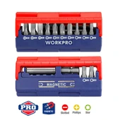 WORKPRO WP221062 13 Parça Manyetik CR-V Vidalama Bits Uç Seti thumbnail 1