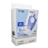 Bosch, Siemens İle Uyumlu Tip P Toz Torbası (Kutu içi 4 Adet), Dynapower XXL, Ergomaxx'x thumbnail 1