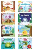YENİ-DOĞANIN EŞSİZ HİKAYELERİ-TÜM SERİ-8 Lİ SET-Küçük kurbağa-küçük tırtıl-küçük meşe palamut thumbnail 1