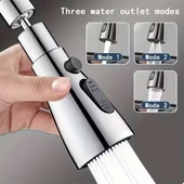 3 Fonksiyonlu Metalik Musluk Başlığı (5284) thumbnail 1