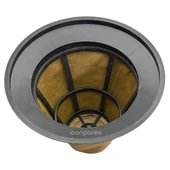 Sanayi Tipi Süpürge için Boşaltılabilir Kafesli Bez Torba 33,5cm thumbnail 3