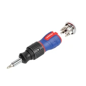 WORKPRO WP221071 6-IN-1 Profesyonel CR-V Cırcırlı Manyetik Topaç Tornavida Seti thumbnail 1