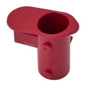Fakir İle Uyumlu Darky - Starky Süpürge Boru Kilidi Yuvası Kırmızı thumbnail 2