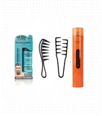 Fontenay Saç Pudra Toz Wax Matt Effect + Mucizevi Şekil Tarağı +Şekil Tarak + Saç Sprey 4'lü Set thumbnail 1