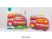 Seher Oyuncak Pilli Müzikli İtfaiye Otobüsü (ITEM KOD : 855-109D) thumbnail 1