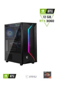 Amd Ryzen7 5700x/32gb Ddr4/500gb 3100-2600 Mb/s M2 Ssd/ Rtx3060 Gamıng Pc thumbnail 1