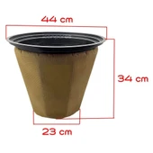 Sanayi Tipi Süpürge için Boşaltılabilir Kafesli Bez Torba 44 cm thumbnail 2