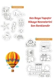 Kes Boya Yapıştır Hikayeyi Sen Renklendir - Tik - Kes Yapıştır Etkinlik Kitabı thumbnail 5