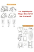 Kes Boya Yapıştır Hikayeyi Sen Renklendir- Tuk - Kes Yapıştır Etkinlik Kitabı thumbnail 3