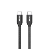 UNITEK TYPE-C ŞARJ 2MT 100W E-MARKER (C14059BK) thumbnail 3