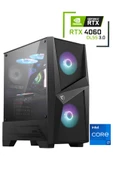 İNTEL CORE İ7 12700F / 16GB DDR4 / 1 TB 3300-3100 MB /s M2 SSD / RTX4060 GAMING MASAÜSTÜ PC thumbnail 1