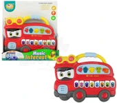 Seher Oyuncak Pilli Müzikli İtfaiye Otobüsü (ITEM KOD : 855-109D) thumbnail 3