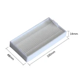 Viomi İle Uyumlu Alpha 2 Pro, V5 Pro, V5 Robot Süpürge Hepa Filtresi thumbnail 3