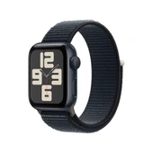 Apple Watch SE GPS 40mm Akıllı Saat Midnight Aluminium Case with Midnight Sport Loop thumbnail 1
