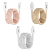 UNITEK TYPE-C MANYETİK HIZLI ŞARJ KABLOSU PEMBE (C14141APK01-1M) thumbnail 1